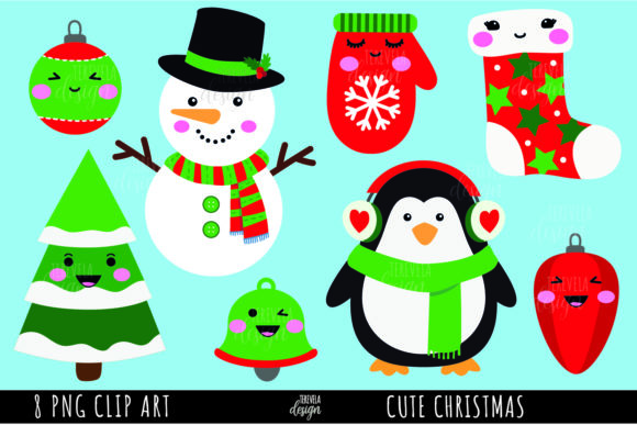 Cute Christmas, Kawaii Christmas: The Ultimate Digital Clipart Guide for Creators