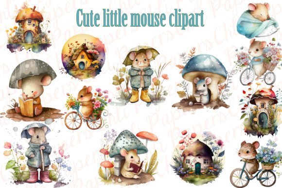 Cute Mouse Clipart and Mushroom Clipart: A Practical Guide for Digital Crafters