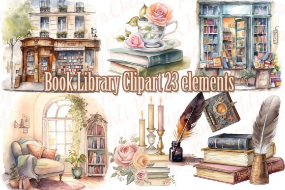 Practical Evaluation of the Bookworm Reading Clipart Books Bundle