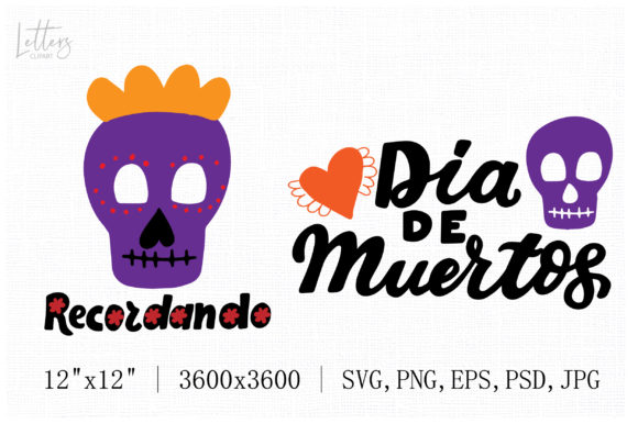 Purple Sugar Skull and Dia De Muertos: A Vibrant Fusion of Tradition and Design