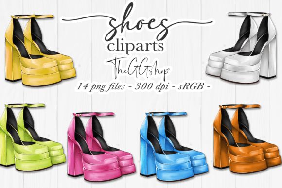 Shoes Clipart Set: A Creative Treasure for Digital Projects