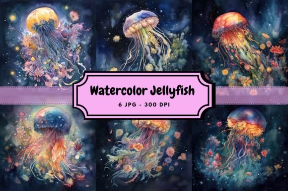 Watercolor Mysterious Jellyfish Bundle: A Practical Guide for Digital and Print Workflows