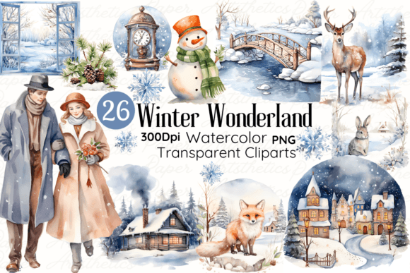 Winter Wonderland Clipart Winterland PNG: A Strategic Asset for Digital Creativity